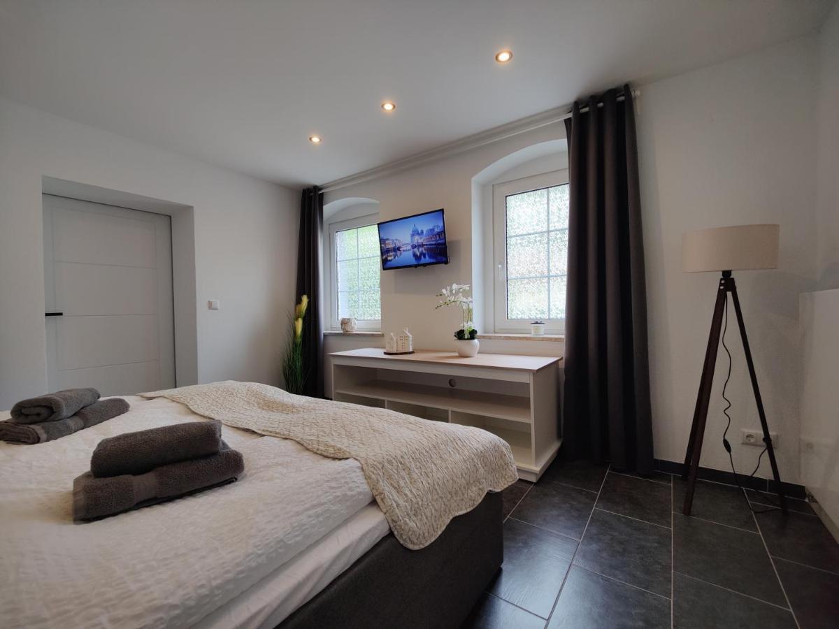 Ferienhaus Villa Adelsberg Mit Dachterrasse In Zentraler Lage Fuer Bis Zu 10 Personen เคมนิตซ์ ภายนอก รูปภาพ