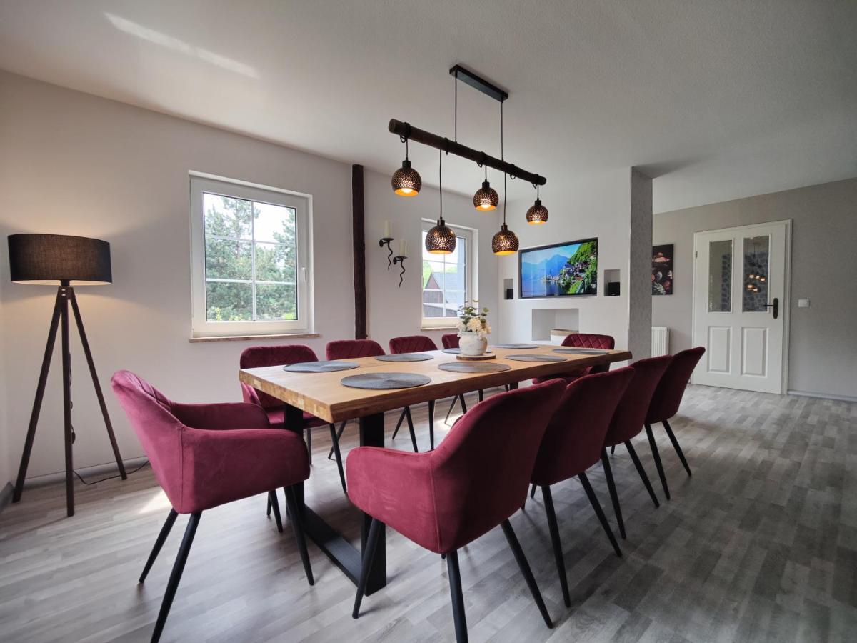 Ferienhaus Villa Adelsberg Mit Dachterrasse In Zentraler Lage Fuer Bis Zu 10 Personen เคมนิตซ์ ภายนอก รูปภาพ