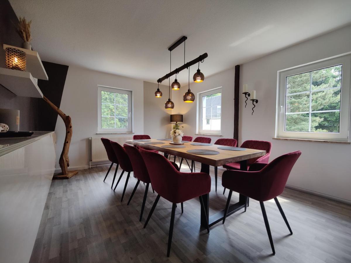 Ferienhaus Villa Adelsberg Mit Dachterrasse In Zentraler Lage Fuer Bis Zu 10 Personen เคมนิตซ์ ภายนอก รูปภาพ